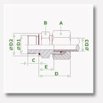 Unión Simple Macho BSP